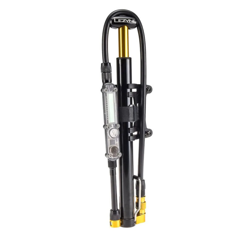 Lezyne CNC Micro Floor Drive Digital HPG Mini Pump 160 Psi Gloss Black - Image 3