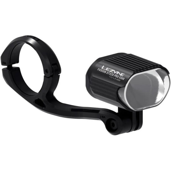 Lezyne Fusion Pro E600 STVZO Front Light 600 Lumens Black