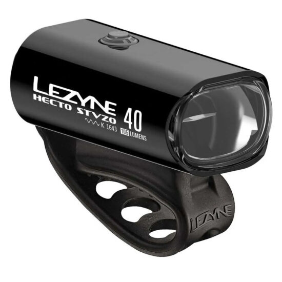 Lezyne Hecto Drive Stvzo 40 Front Light 36 Lumens Black