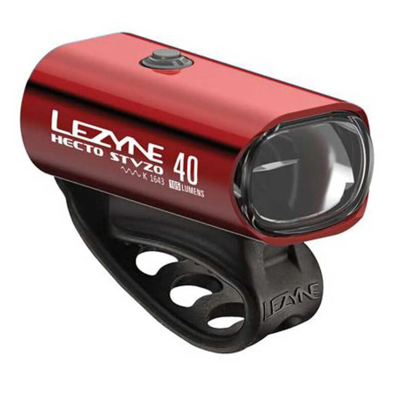 Lezyne Hecto Drive Stvzo 40 Front Light 36 Lumens Red