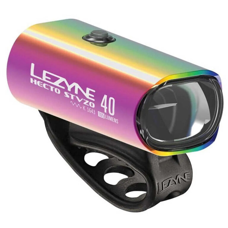 Lezyne Hecto Drive Stvzo Front Light 140 Lumens Neo Metallic