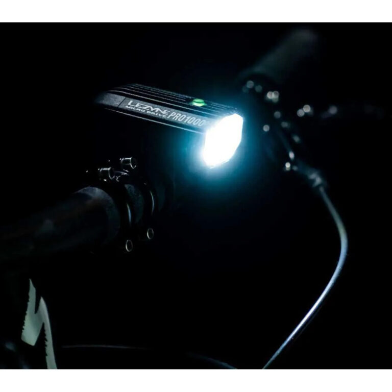 Lezyne Micro Drive Pro 1000+ Front Light 1000 Lumens Satin Black - Image 5