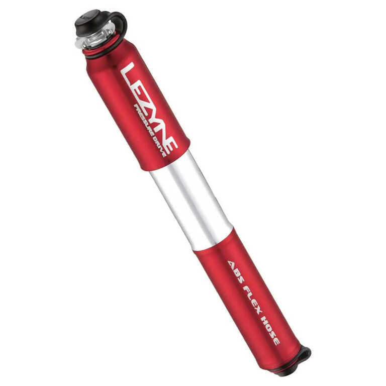 Lezyne Pressure Drive Medium Mini Pump 120 Psi Red