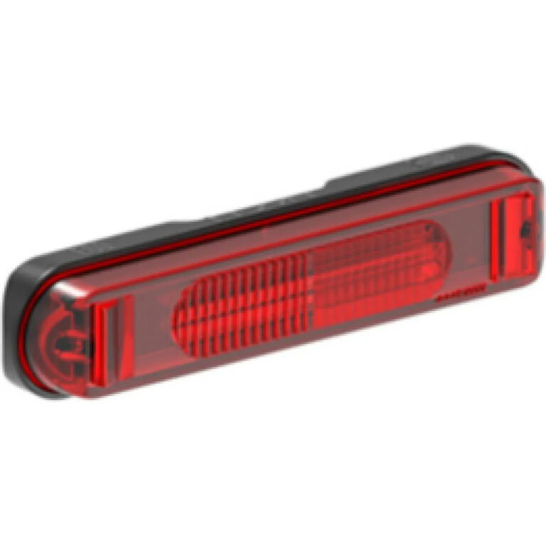 Lezyne Rack Pro E40 STVZO Rear Light 40 Lumens Black / Red