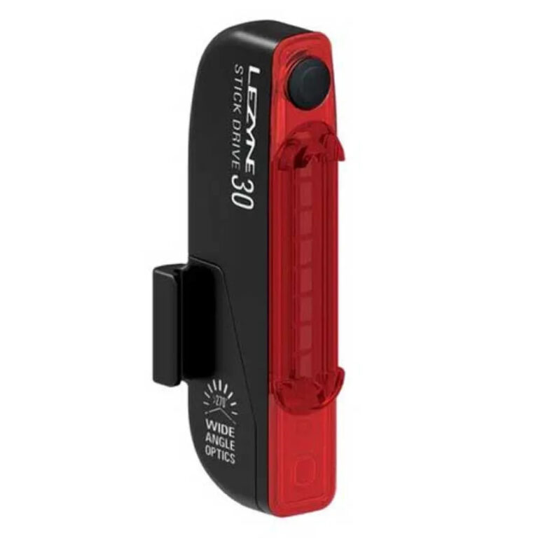 Lezyne Stick+Drive Rear Light 30 Lumens Black / Red