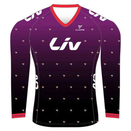 Liv Factory MTB Long Sleeve Jersey L Violet - XL Violet