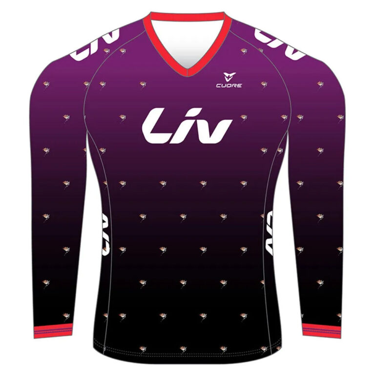 Liv Factory MTB Long Sleeve Jersey L Violet - XL Violet