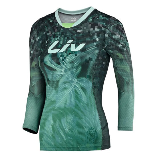 Liv Koa 3/4 Sleeve Enduro Jersey XS Green - XL Green