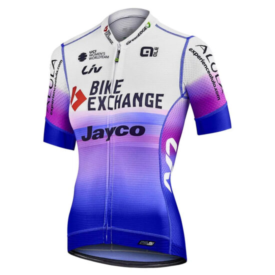 Liv Team BikeExchange Jayco Short Sleeve Jersey XS Blue / White - XL Blue / White