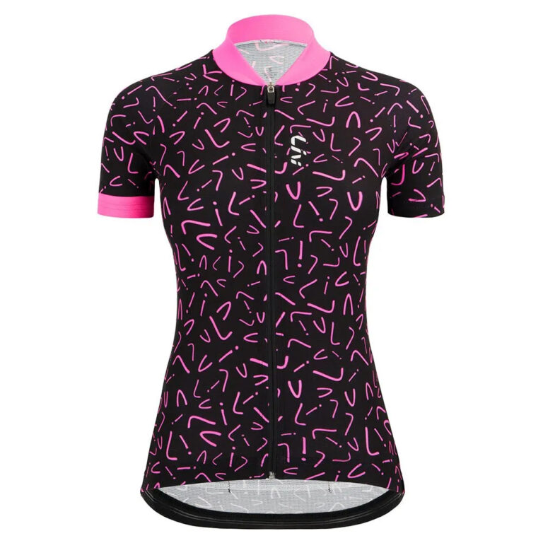 Liv Valentia Short Sleeve Jersey XS Black / Pink - L Black / Pink