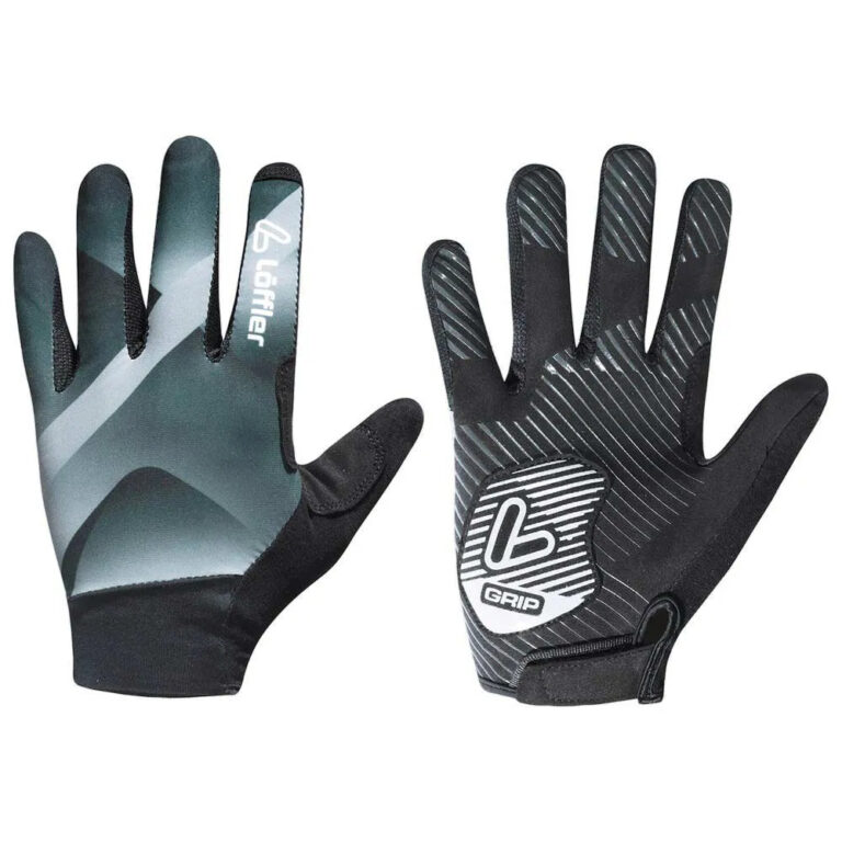 Loeffler Full Finger Gloves 10-10.5 Black - 9-9.5 Black - Image 3