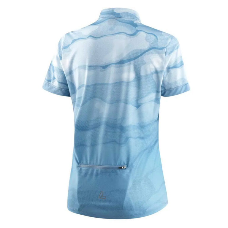 Loeffler Half Zip Barkly Short Sleeve Jersey 40 Blue Bay - 44 Blue Bay - Image 2