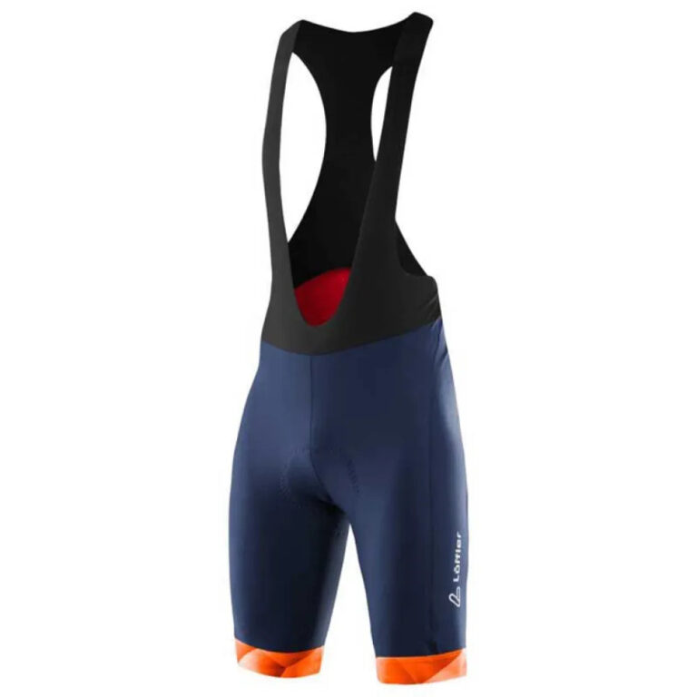 Loeffler Hotbond&amp;reg; Bib Shorts S Dark Blue / Orange