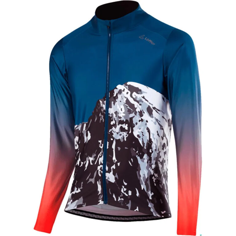 Loeffler Scarp Long Sleeve Jersey S Deep Water