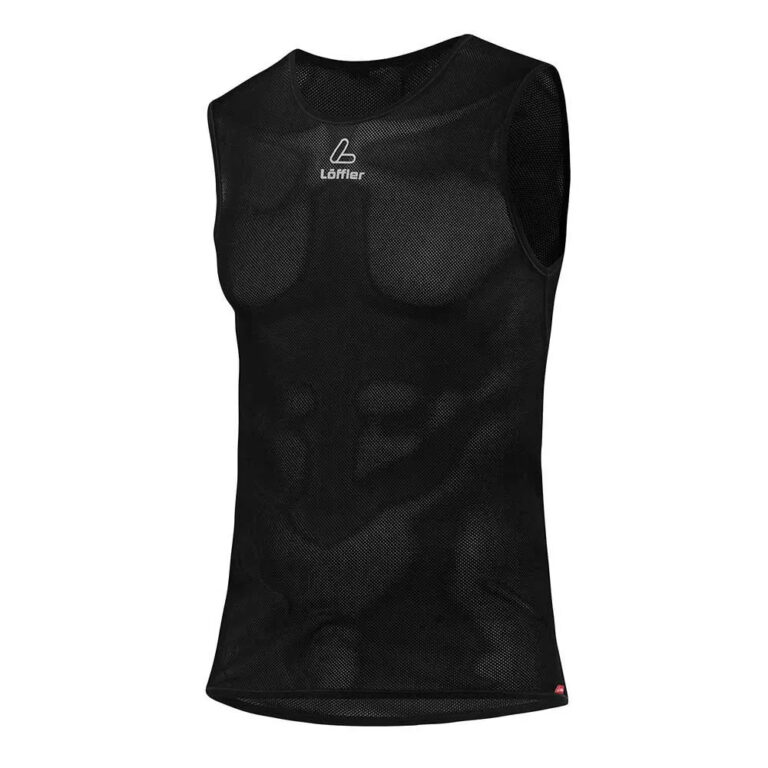 Loeffler Transtex&amp;reg; Light+ Sleeveless T-shirt 44 Black - 56 Black