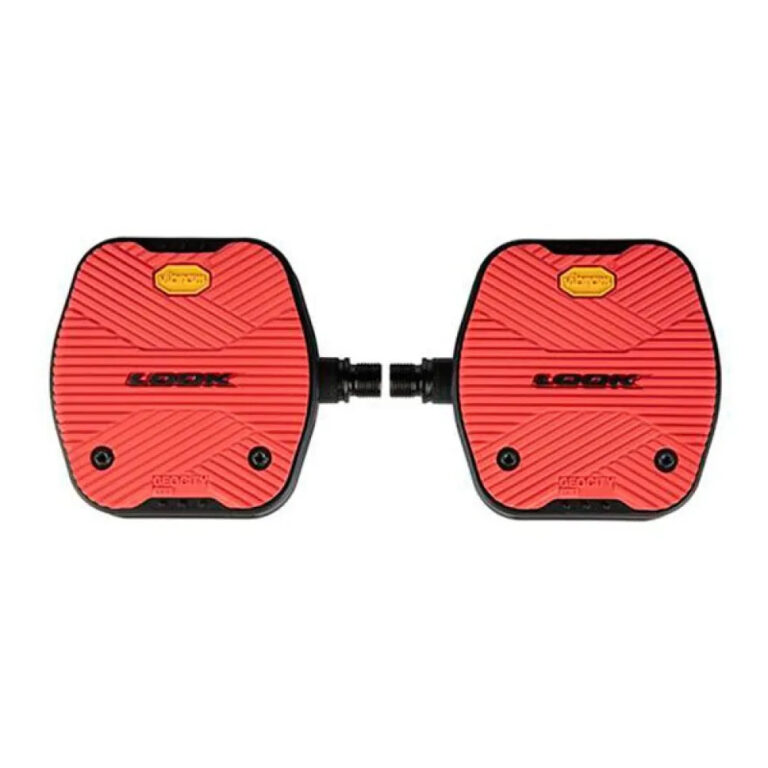 Look Geo City Grip Pedals One Size Red