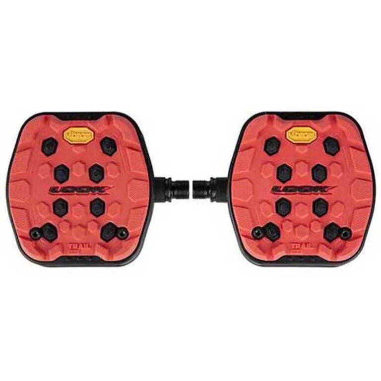 Look Trail Grip Pedals One Size Red