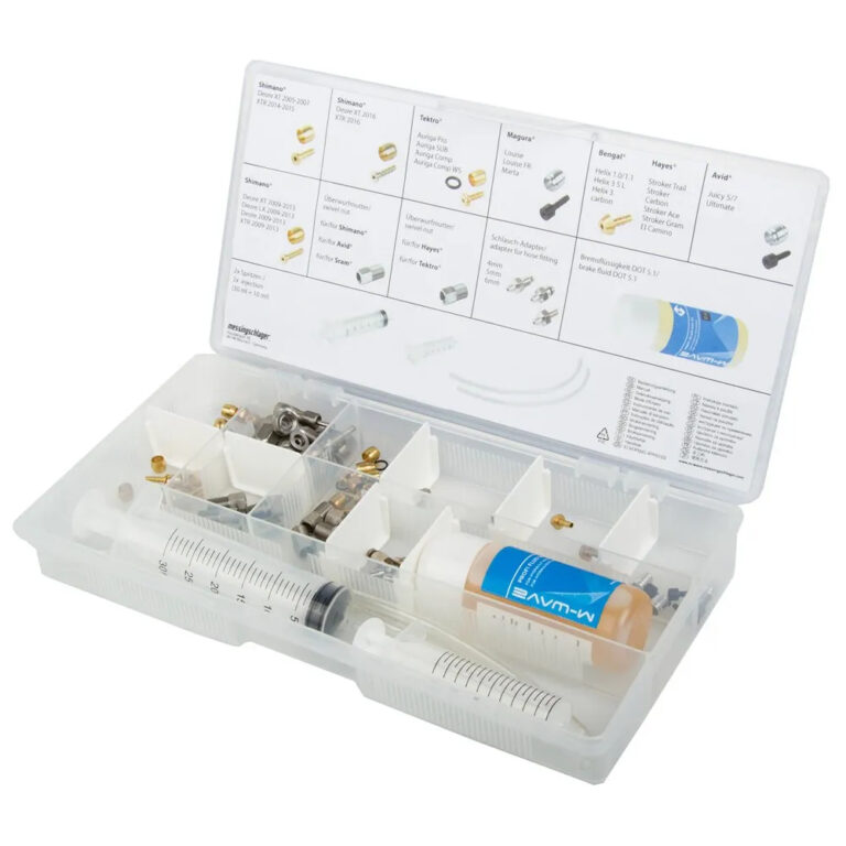 M-Wave Brake Doc Box Bleeding Kit Set One Size White