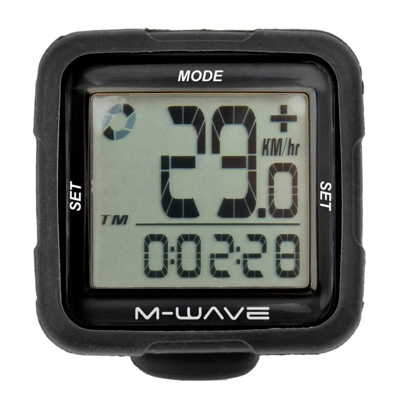 M-Wave XIV Silicone Cycling Computer One Size Black - Image 3