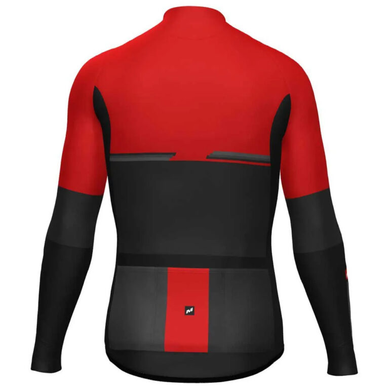 MASSI Pro Long Sleeve Jersey M Black / Red - XL Black / Red - Image 2