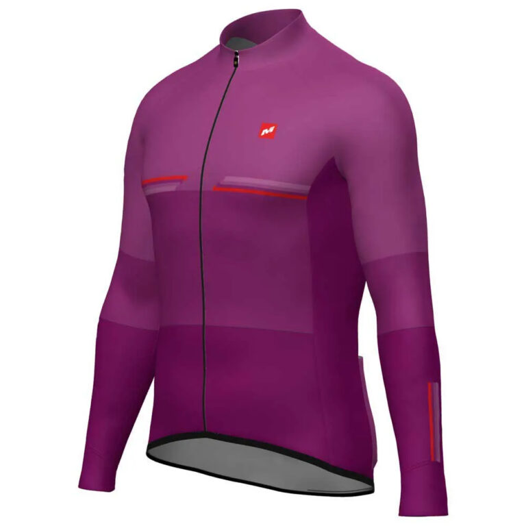 MASSI Pro Long Sleeve Jersey M Violet - Image 3