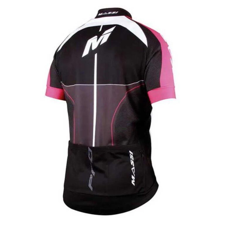 MASSI Pro Team Short Sleeve Jersey M Fuchsia - XL Fuchsia - Image 2