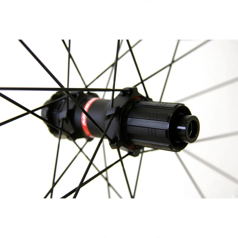 MASSI Road Wheel Set 12 x 100 / 12 x 142 mm &amp; Shimano/Sram HG Black - Image 4