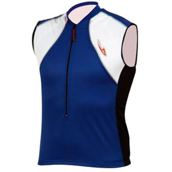 MASSI Summer Gillet Alps Sleeveless Jersey S Blue / White