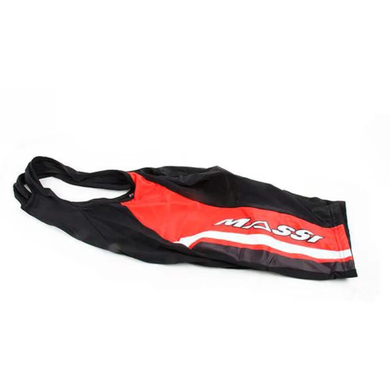 MASSI Team Bib Shorts S Black / Red - 3XL Black / Red