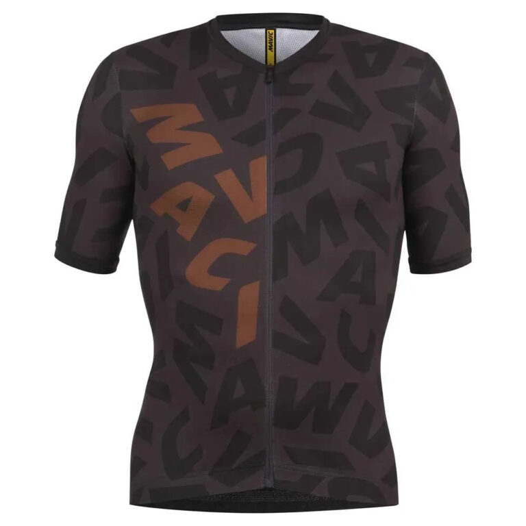 Mavic Aksium Graphic Short Sleeve Jersey S Bronze / Carbone - 2XL Bronze / Carbone - Image 3