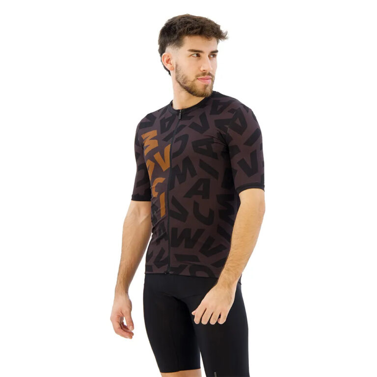 Mavic Aksium Graphic Short Sleeve Jersey S Bronze / Carbone - 2XL Bronze / Carbone - Image 5