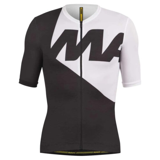 Mavic Aksium Graphic Short Sleeve Jersey S White / Black - 2XL White / Black