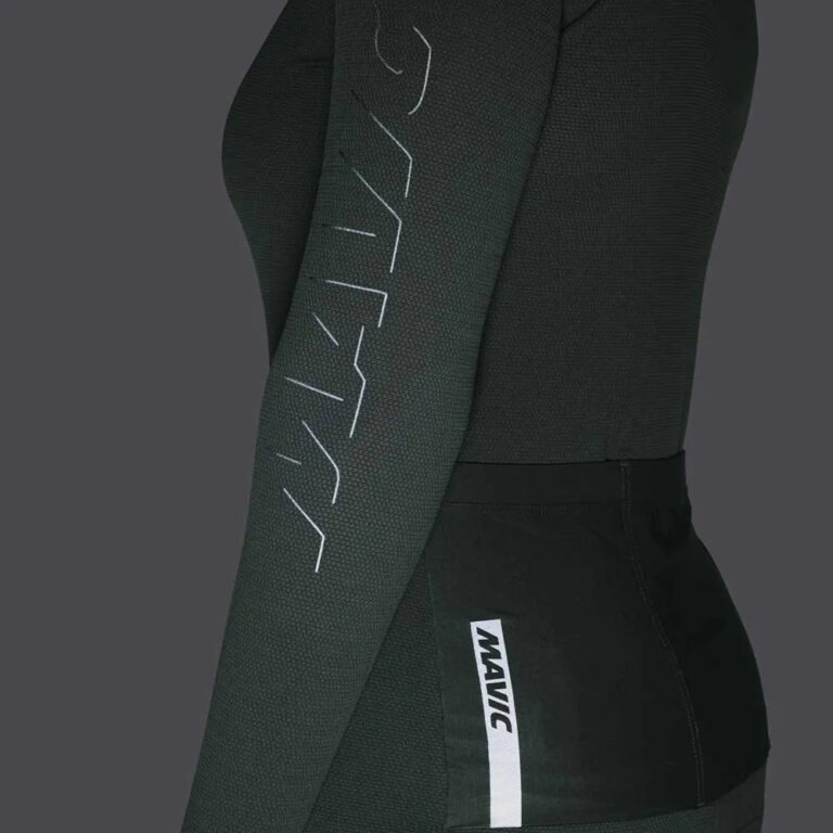 Mavic Aksium Long Sleeve Jersey XS Christmas Green - XL Christmas Green - Image 4