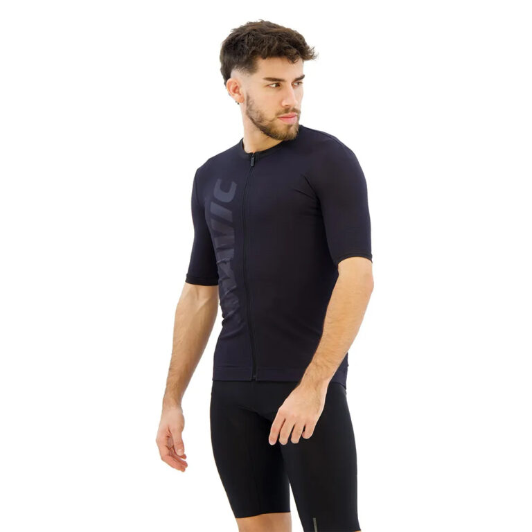 Mavic Aksium Short Sleeve Jersey S Black - 2XL Black - Image 5