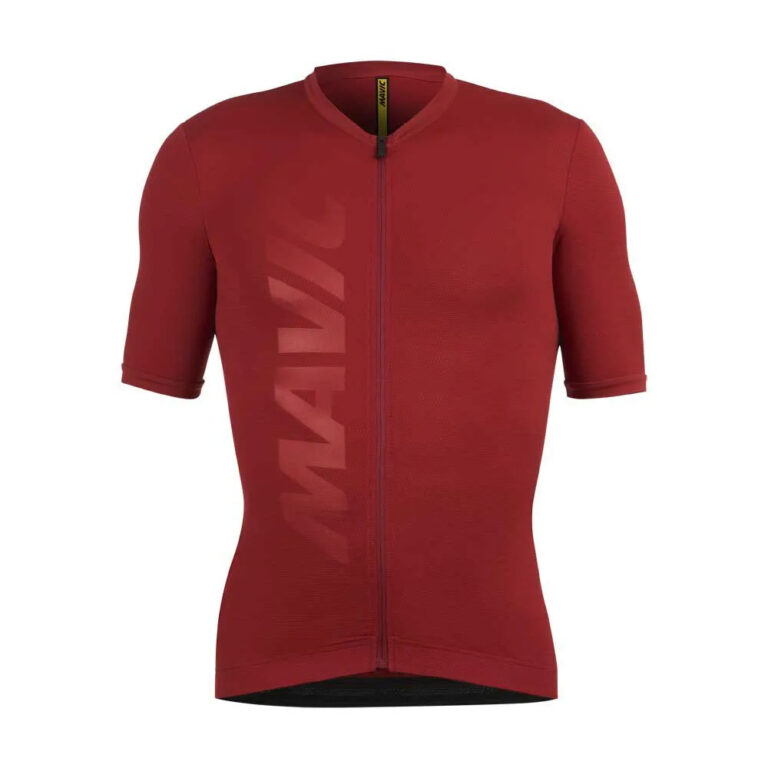 Mavic Aksium Short Sleeve Jersey S Burgundy - 2XL Burgundy