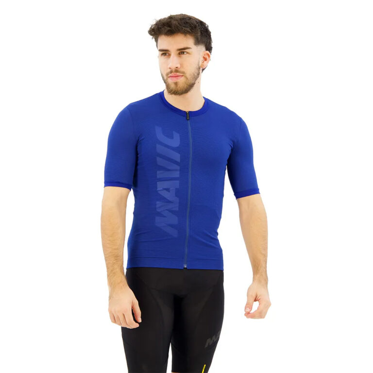 Mavic Aksium Short Sleeve Jersey S Royal Blue - 2XL Royal Blue