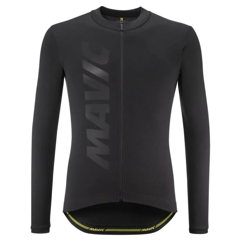 Mavic Aksium Thermo Long Sleeve Jersey S Black - 2XL Black - Image 3