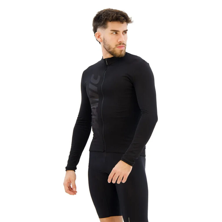 Mavic Aksium Thermo Long Sleeve Jersey S Black - 2XL Black - Image 5