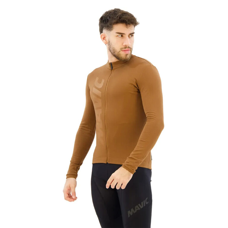 Mavic Aksium Thermo Long Sleeve Jersey S Bronze - 2XL Bronze - Image 3