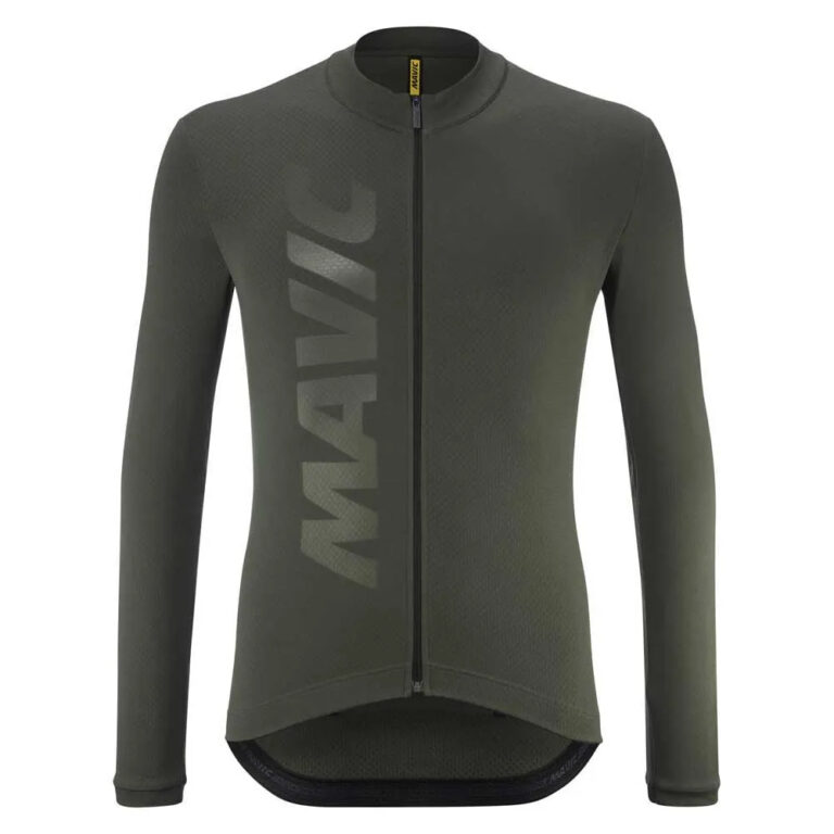 Mavic Aksium Thermo Long Sleeve Jersey S Christmas Green - 2XL Christmas Green