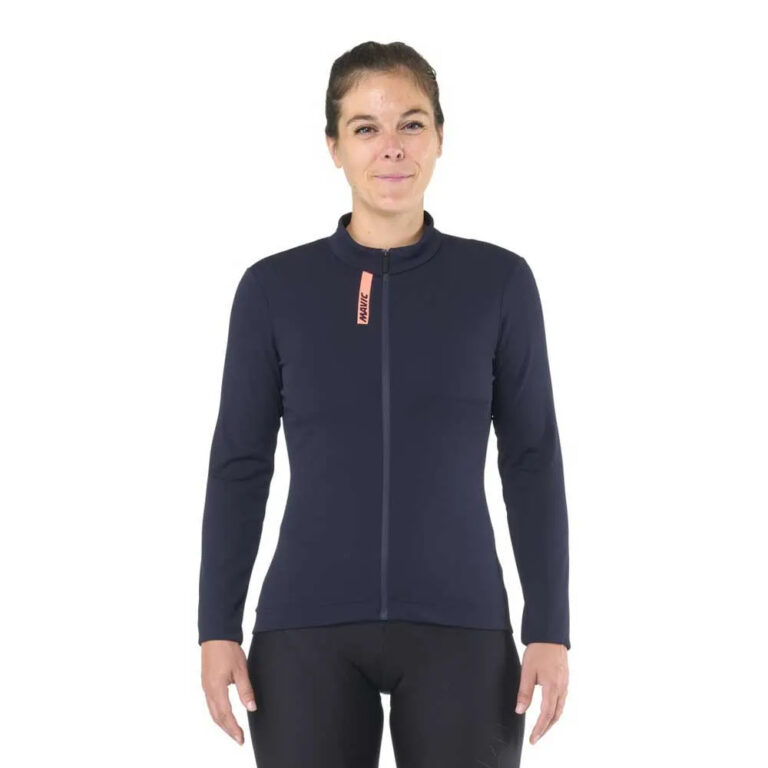 Mavic Aksium Thermo Long Sleeve Jersey XS Deep Blue - XL Deep Blue