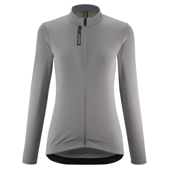 Mavic Aksium Thermo Long Sleeve Jersey XS Silver - XL Silver