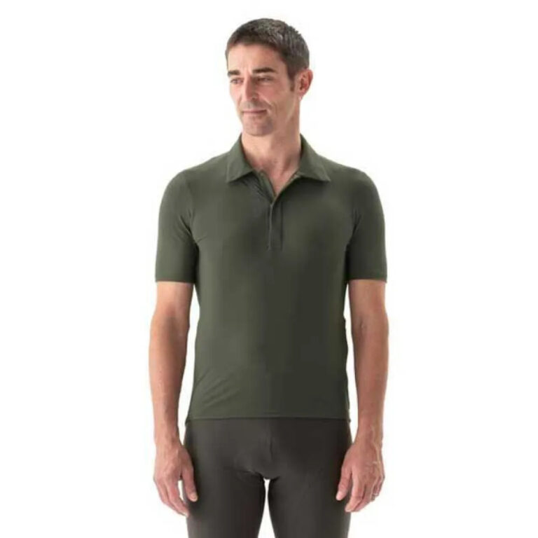 Mavic Allroad Short Sleeve Polo S Army Green - 2XL Army Green