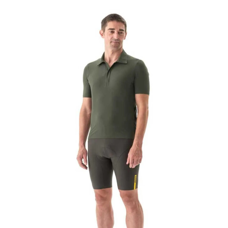 Mavic Allroad Short Sleeve Polo S Army Green - 2XL Army Green - Image 5