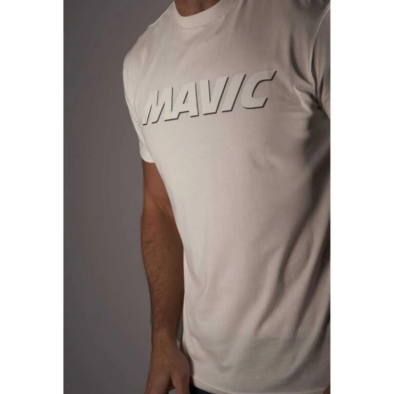 Mavic Corporate Logo Short Sleeve T-shirt 2XS Off-White - 2XL Off-White - Image 3