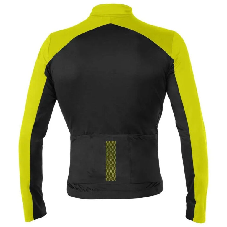 Mavic Cos Thermo Long Sleeve Jersey M Black / Sulphur Spring - Image 4