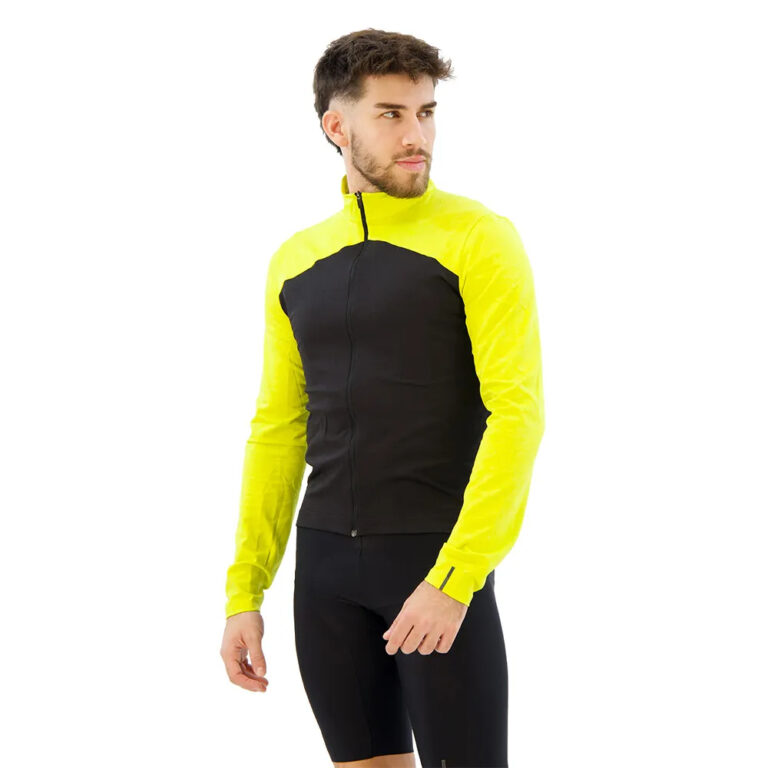 Mavic Cos Thermo Long Sleeve Jersey M Black / Sulphur Spring - Image 5