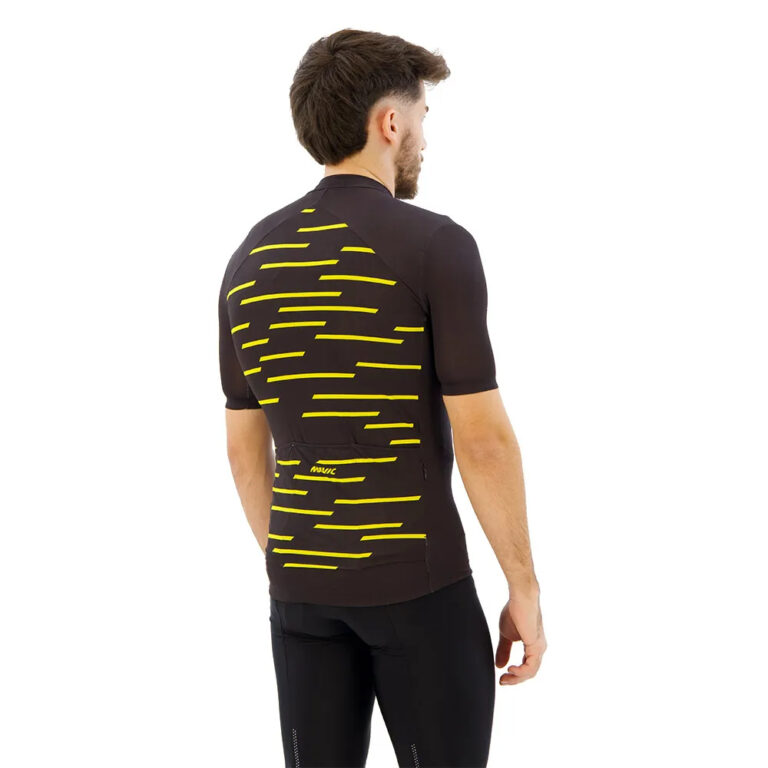 Mavic Cosmic Short Sleeve Jersey S Black / Yellow Mavic - XL Black / Yellow Mavic - Image 7