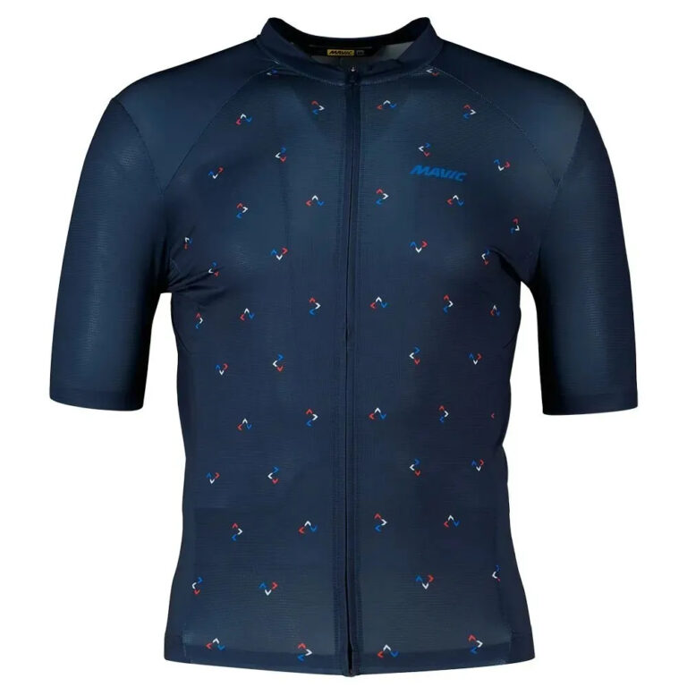 Mavic Cosmic Short Sleeve Jersey M Navy Blazer - Image 3