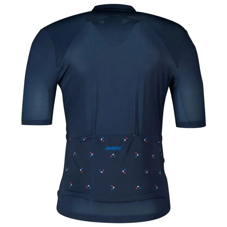 Mavic Cosmic Short Sleeve Jersey M Navy Blazer - Image 4